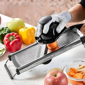 Rebanadora de Mandolina Ajustable Cortador Profesional de Verduras