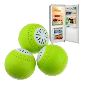 Set de 3 Bolas quita olores para Refrigerador bolas con carbón activo